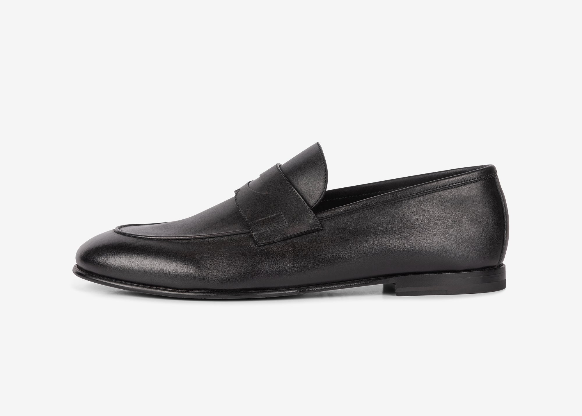Stivaletti Uomo CALTO G6381 - In Pelle Martellata, Collo Basso, Suola Stivaletti Uomo CALTO G6381 - In Pelle Martellata, Collo Basso, Suola