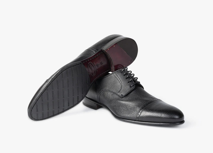 Chaussures Derby avec bout en cuir de wapiti