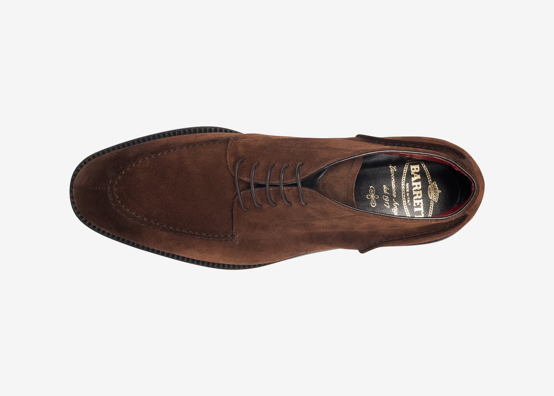 Polacchino in suede marrone