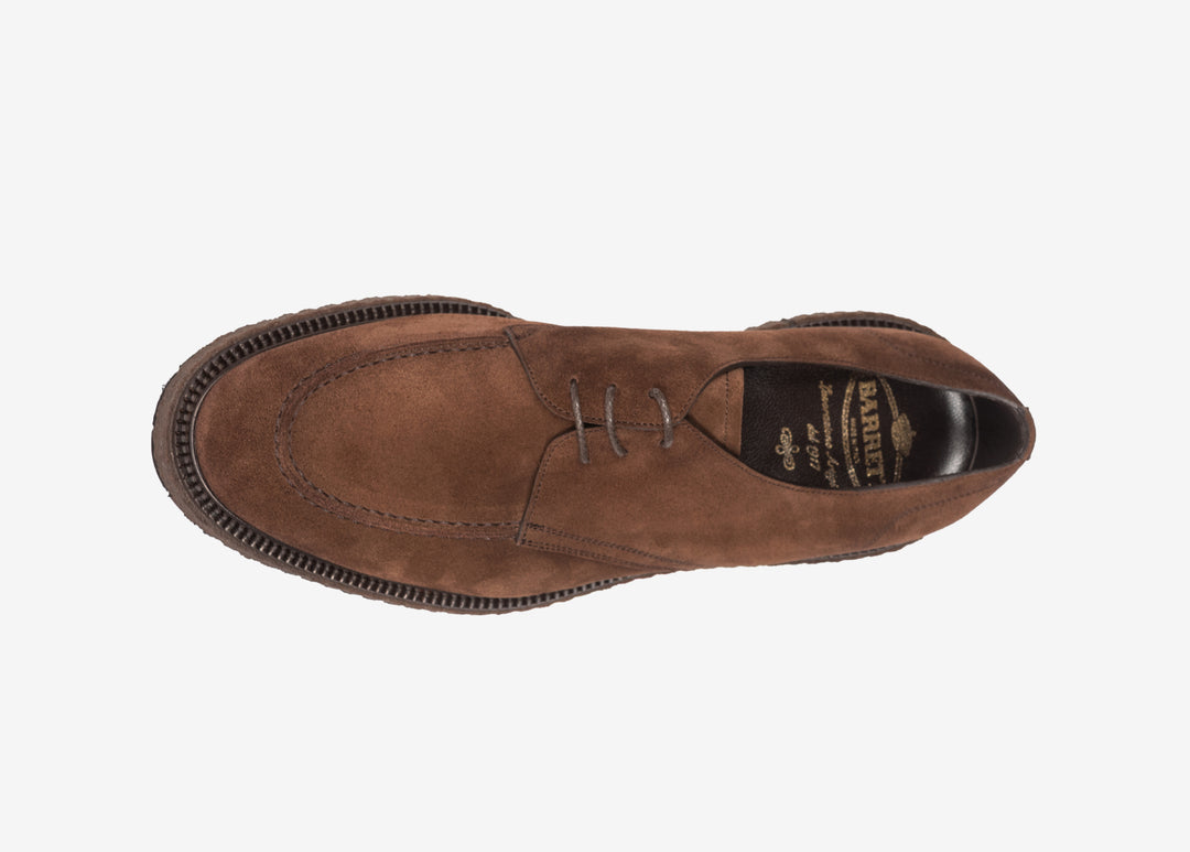 Brown derby in suede