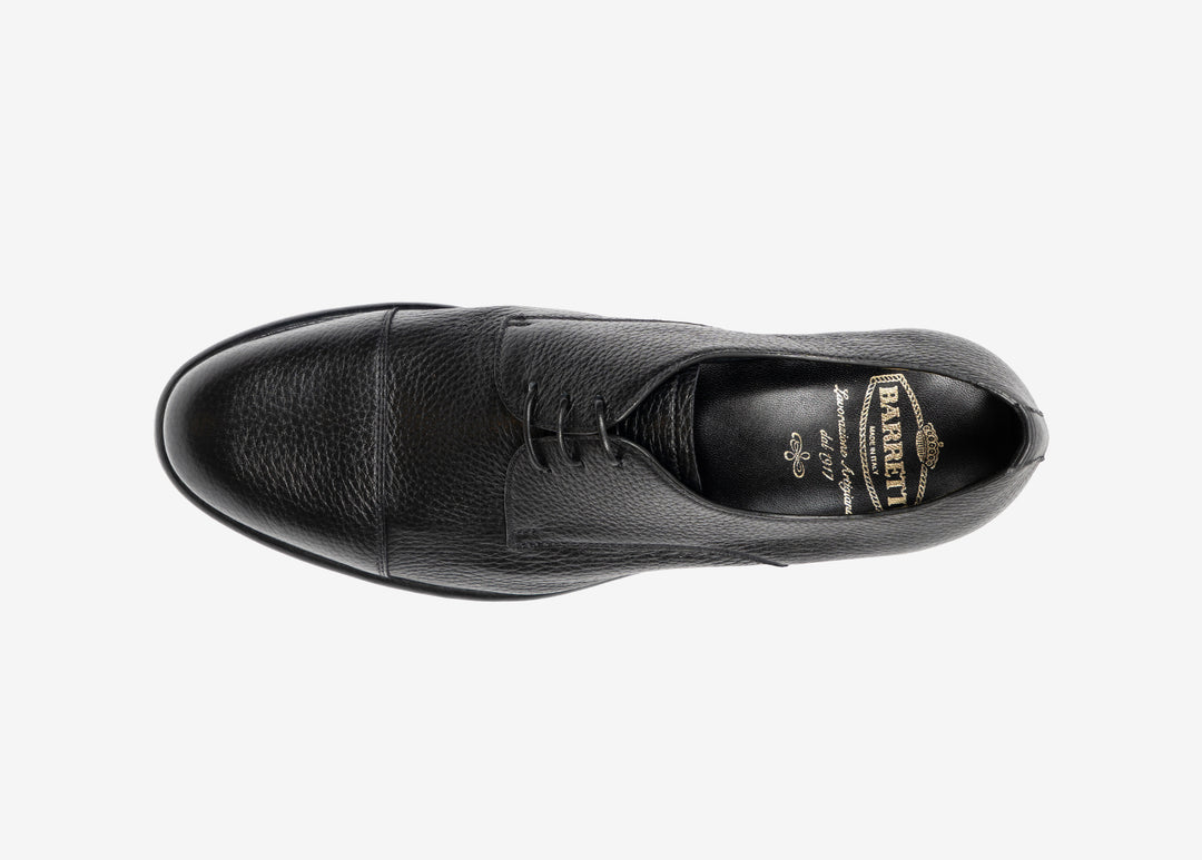 Derby con puntale in cervo nero