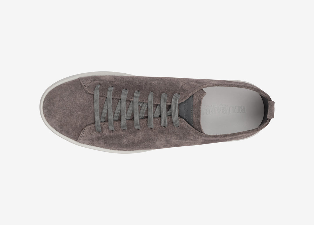Sneaker in suede grigio