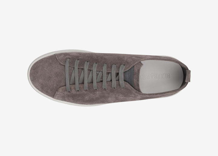 Sneaker in suede grigio