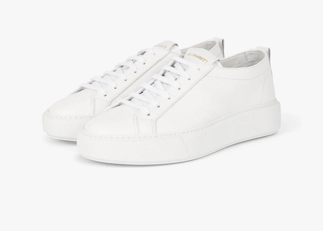 Sneaker blanc en cuir de veau