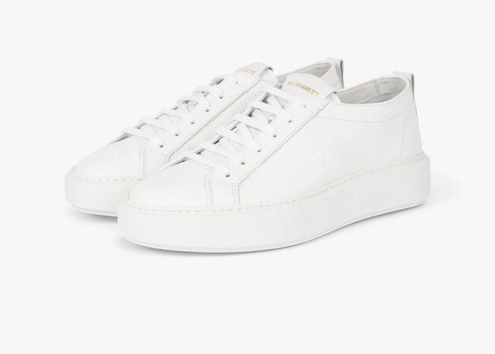 Sneaker in pelle bianca