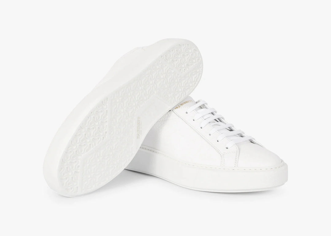 Sneaker in pelle bianca