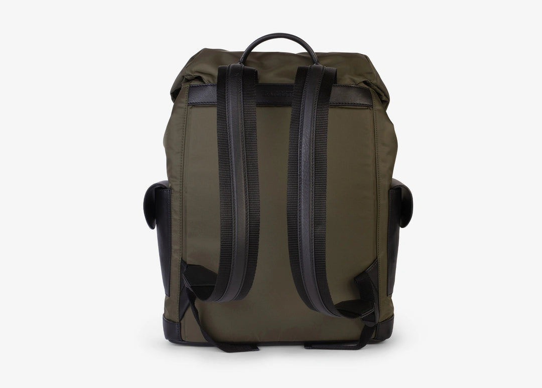 Green backpack