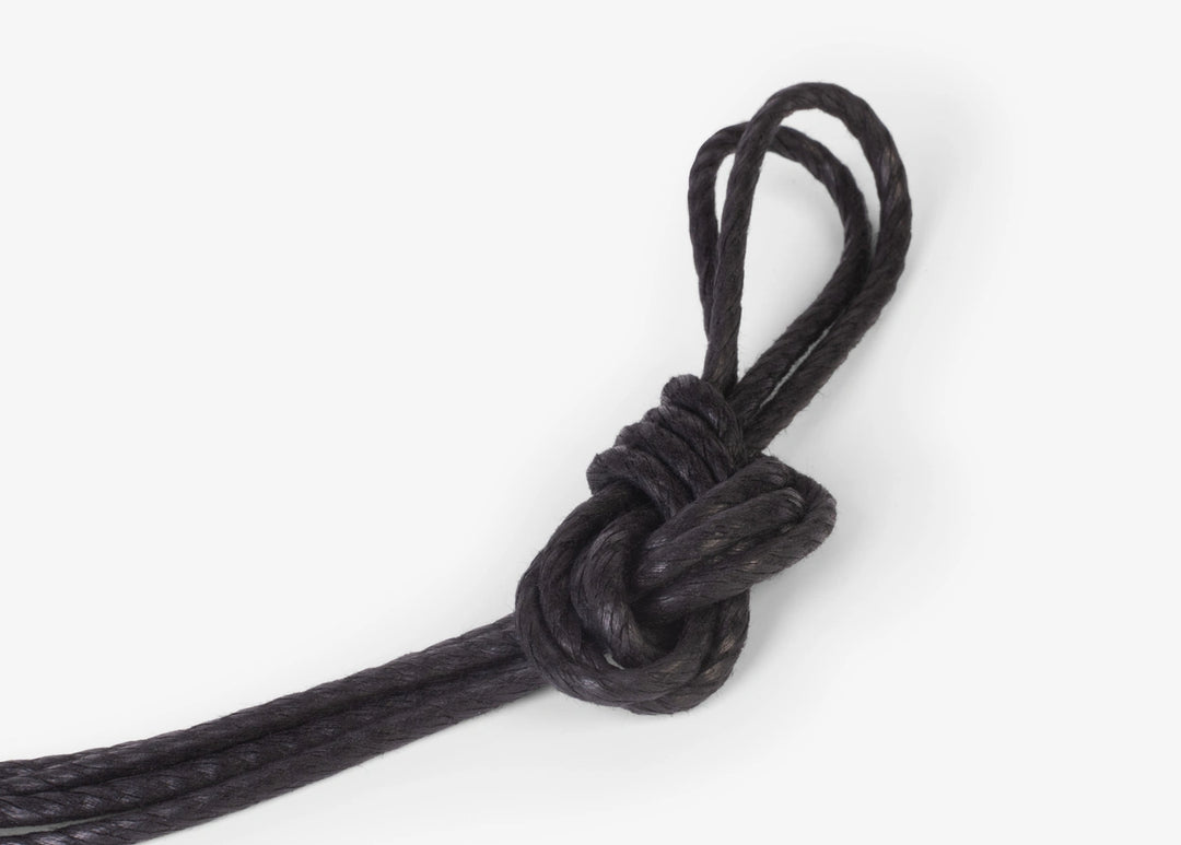 Lacci Fini In Cotone Cerato Nero Da 45 Cm Per Scarpe Classiche - Foto 5