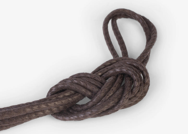 Brown coton laces