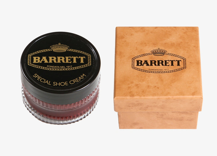 Burgundy shoe cream