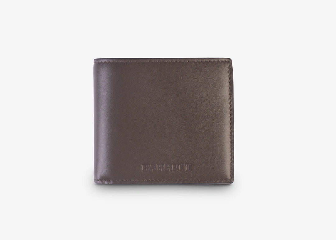 Brown calfskin wallet
