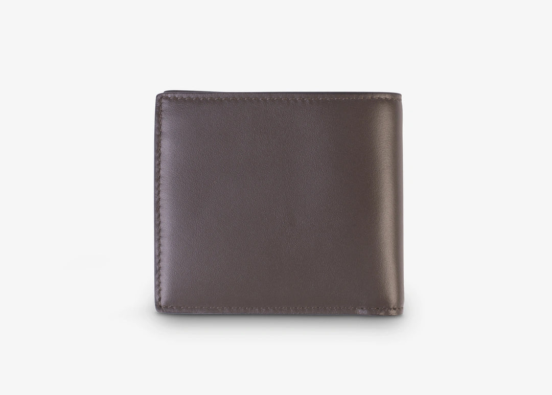 Portefeuille en cuir marron